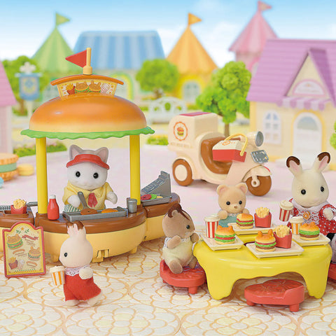 Calico Critters - Hamburger Stand