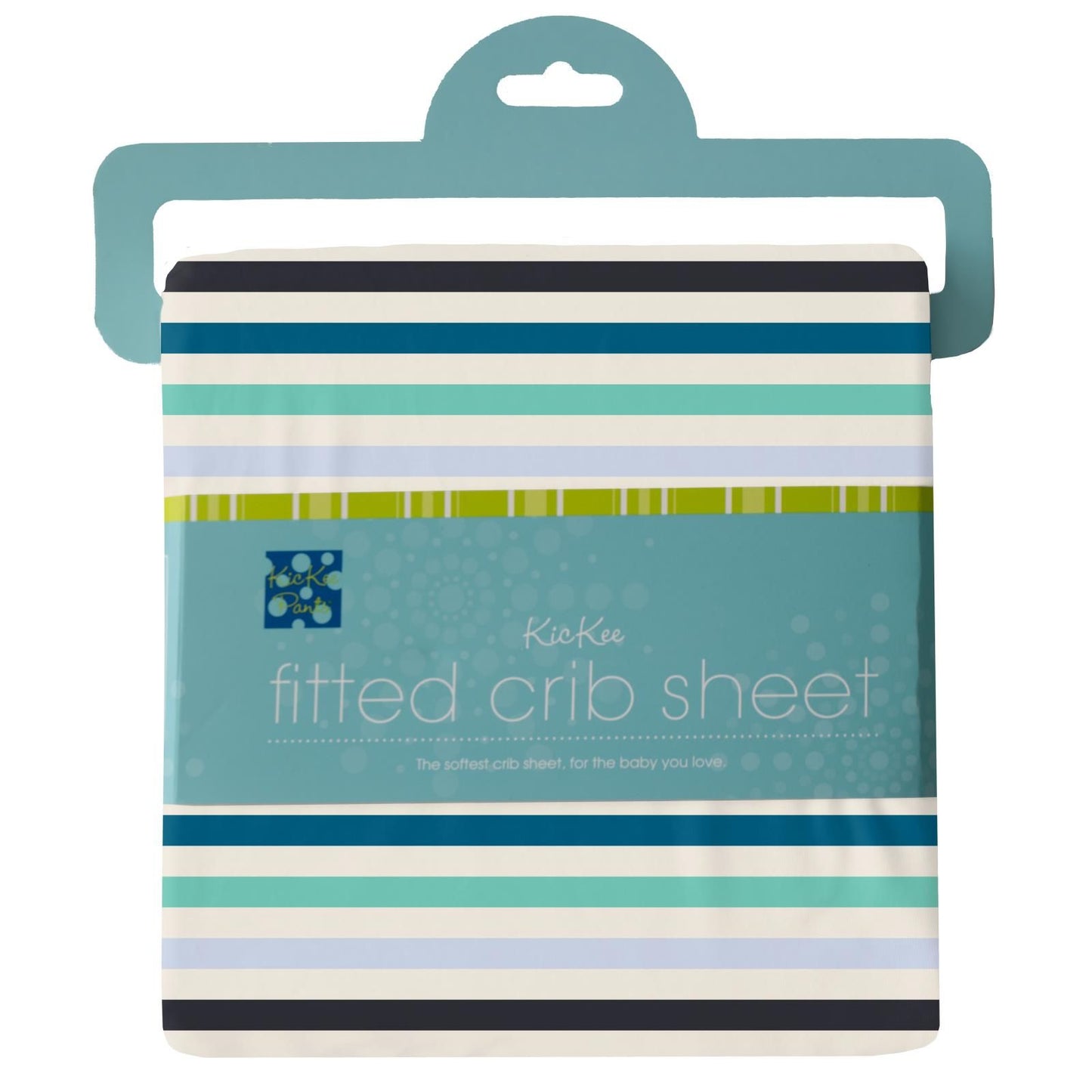 Crib Sheet - Little Boy Blue Stripe