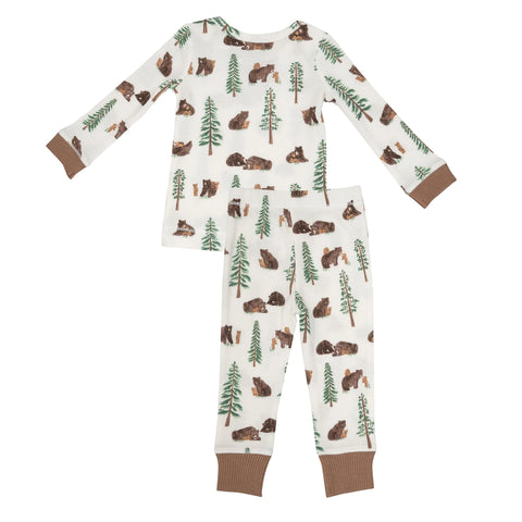 2 Piece Pajamas - Brown Bears
