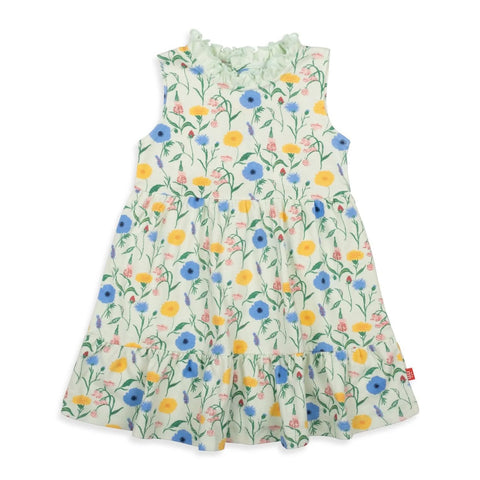 Dress (Sleeveless) - Le Jardin Ruffles