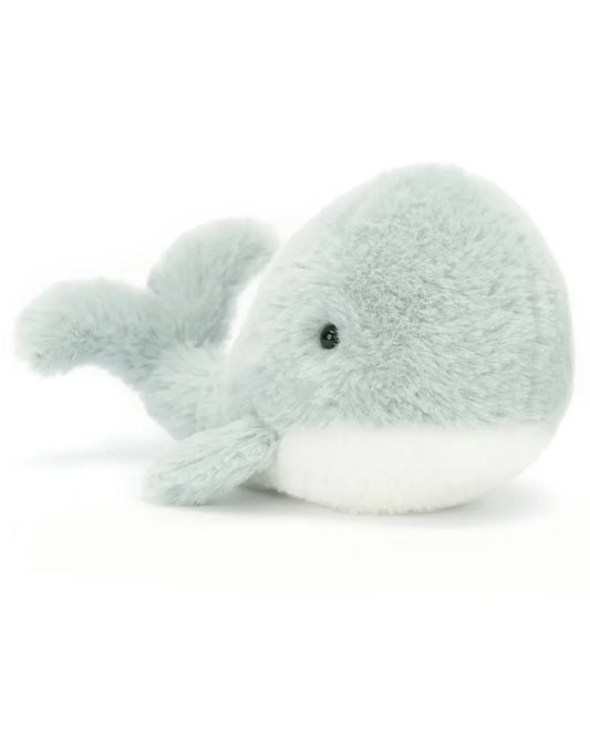 Stuffed Animal - Grey Wavelly Whale