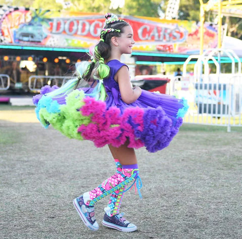 Wonderland Dress - Purple