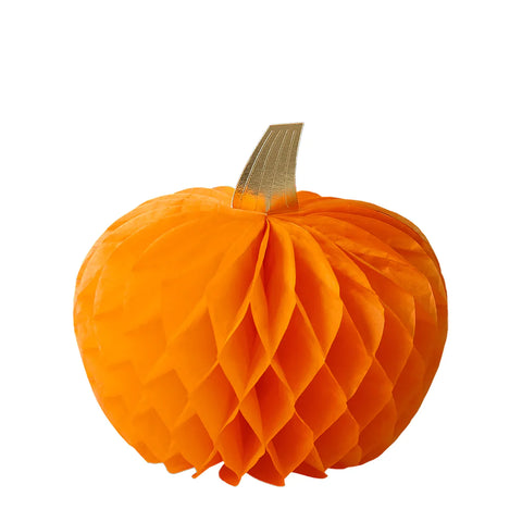 Halloween Decoration - Honeycomb Pumpkins (10pc)