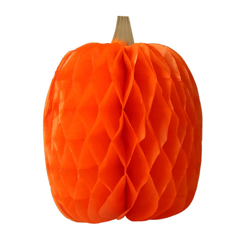 Halloween Decoration - Honeycomb Pumpkins (10pc)