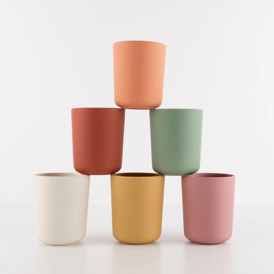 Cups - Earthy Bamboo (6pc)