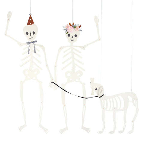 Decorations - Giant Jointed Skeletons (3pc)