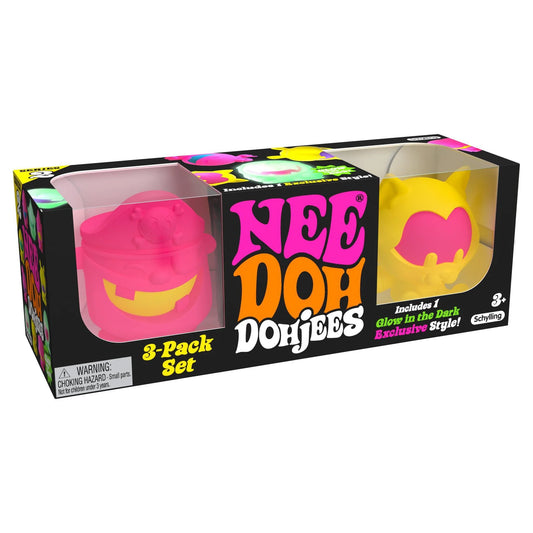 NeeDoh - Paquete de 3 Dohjees