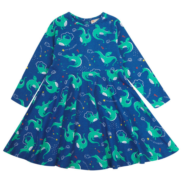 Skater Dress (Long Sleeve) - Magic Dragon