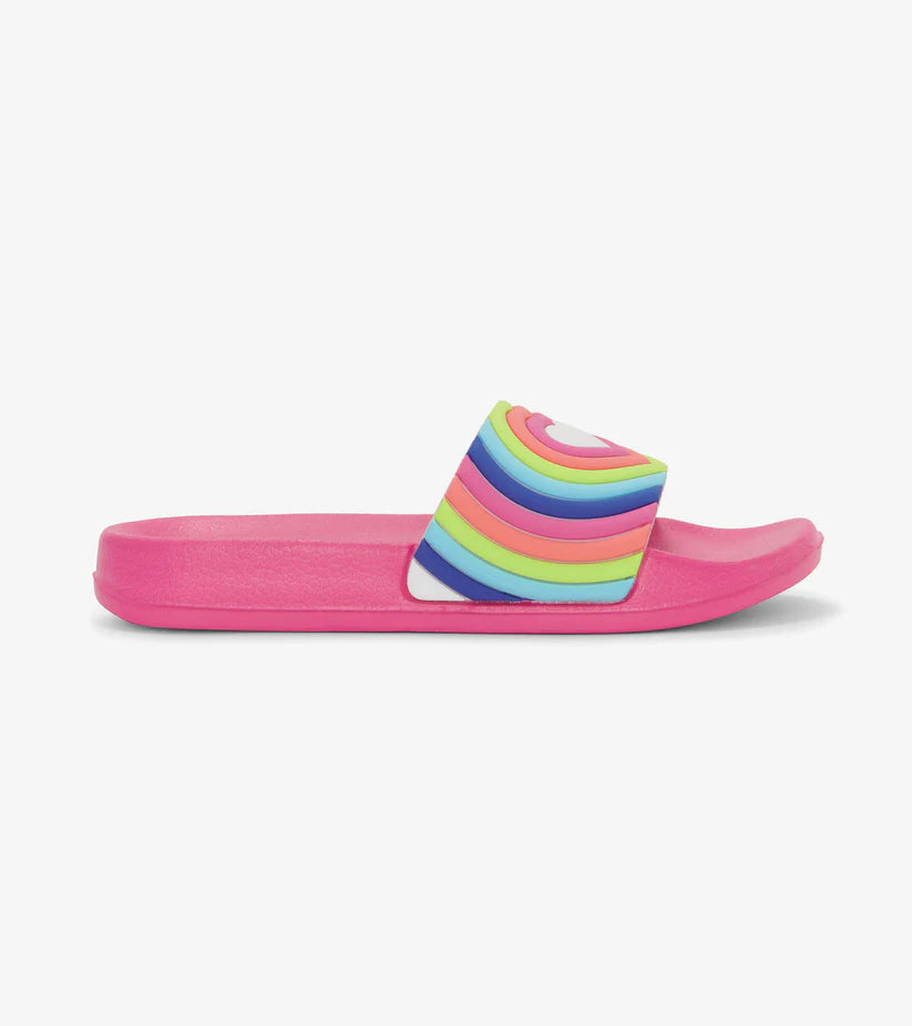 Sandals (Kids) - Rainbow Hearts