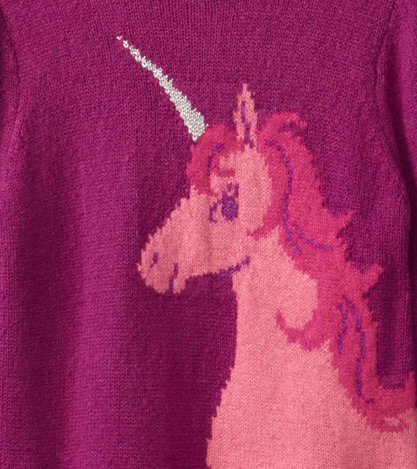 Sweater - Hollyhock Pretty Unicorn