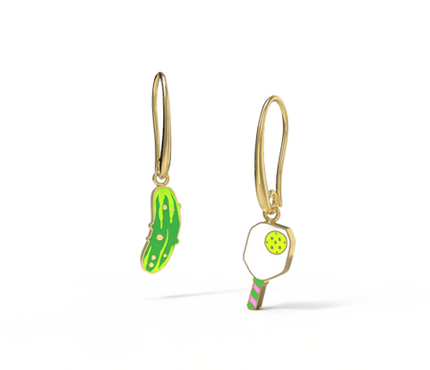 Earrings - Pickle Ball Racket