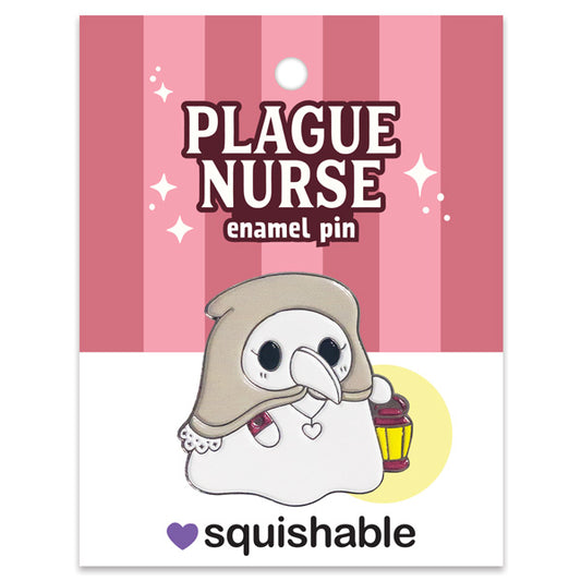 Squishable - Enamel Pin Plague Nurse