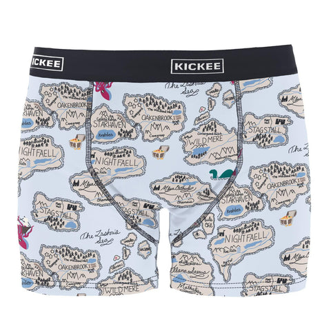 Men's Boxer Brief - Dew Pirate Map