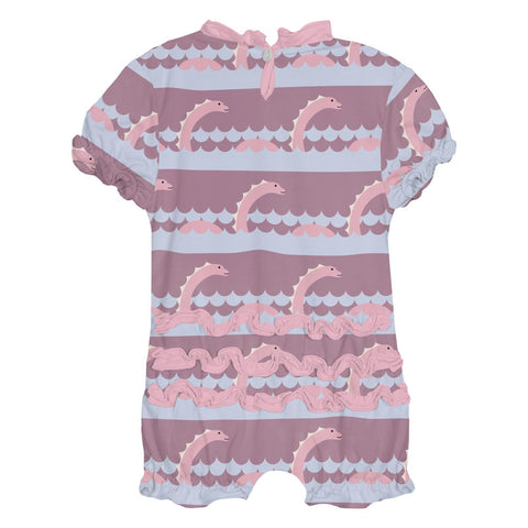 Ruffle Romper - Pegasus Sea Monster