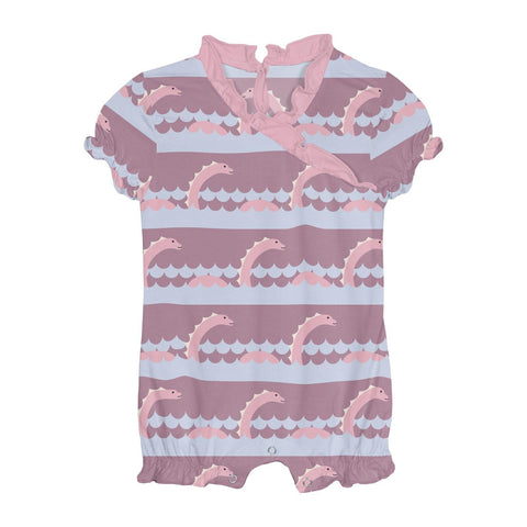 Ruffle Romper - Pegasus Sea Monster