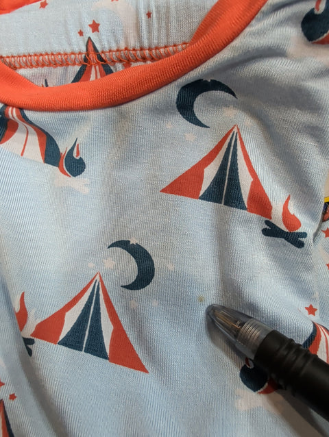 2 Piece Pajama (Short Sleeve) - Pond Tents