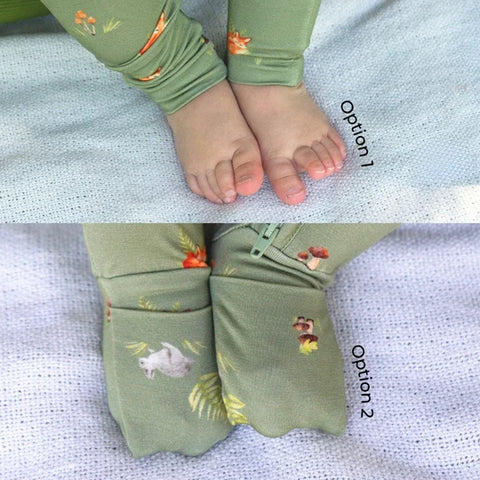 Convertible Sleeper (Zipper) - Forest Friends