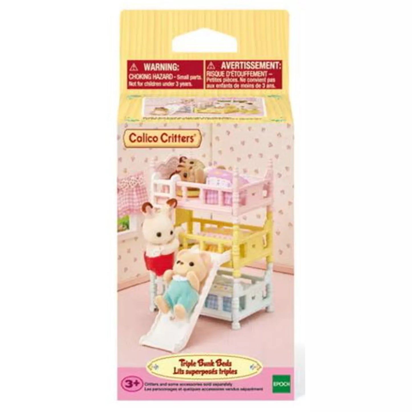 Calico Critters - Triple Bunk Beds