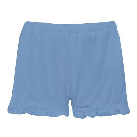 Last One - Size XS (5/6): Ruffle Shorts - Dream Blue