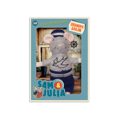 Plush Doll - Grandpa Sailor Mouse