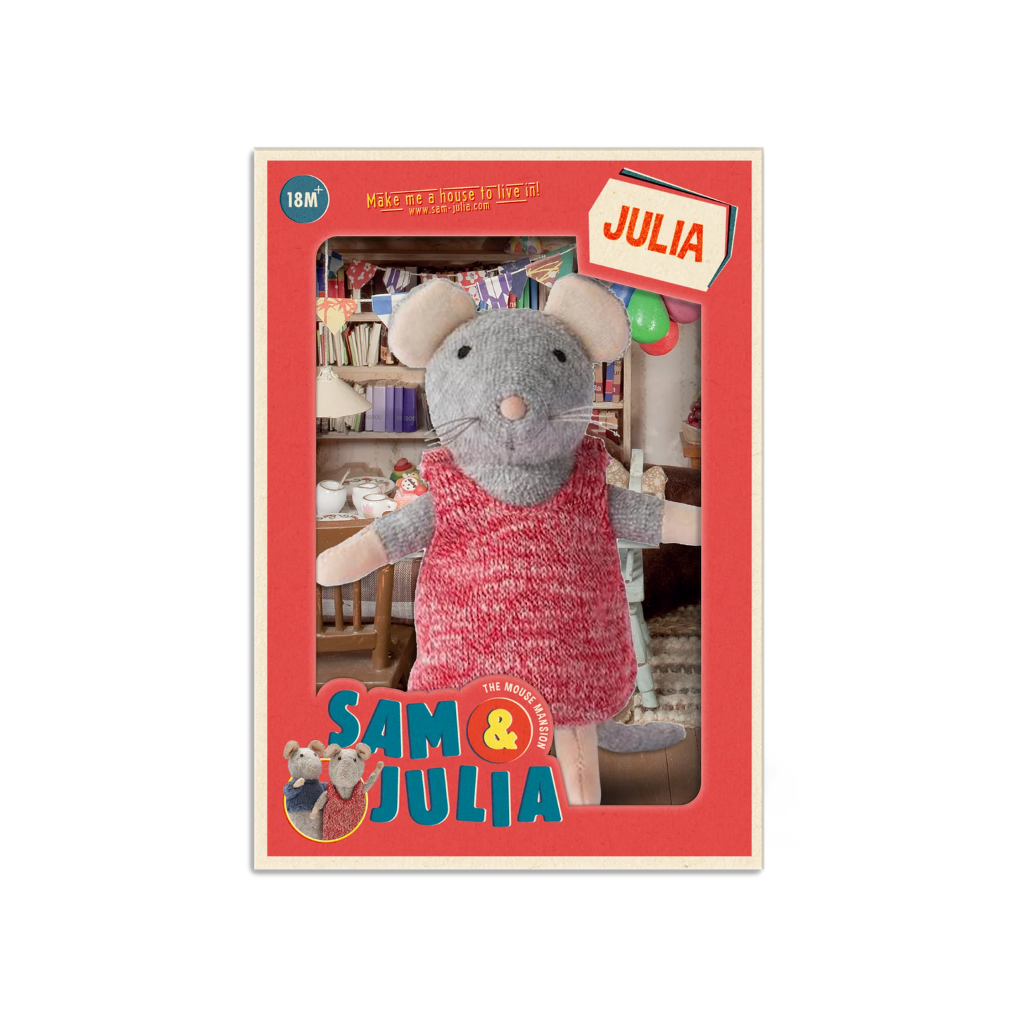 Plush Doll - Julia Mouse