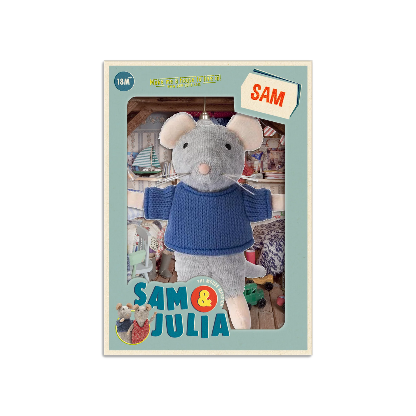 Plush Doll - Sam Mouse