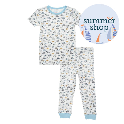 2 Piece Pajama (Short Sleeve) - Sealed With a Kiss