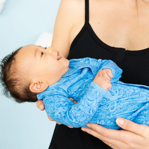 Footie (Magnetic) - Seas the Day Blue