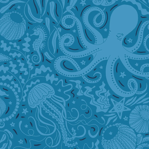 Footie (Magnetic) - Seas the Day Blue