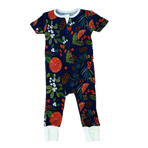 Last One - Size 18/24M: Convertible Romper - Simmer Pot