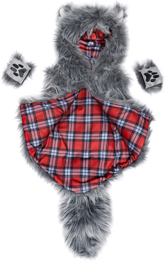 Dress Up - Big Bad Wolf Vest With Gloves