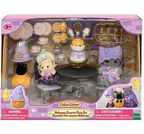 Calico Critters - Halloween Surprise Party Set