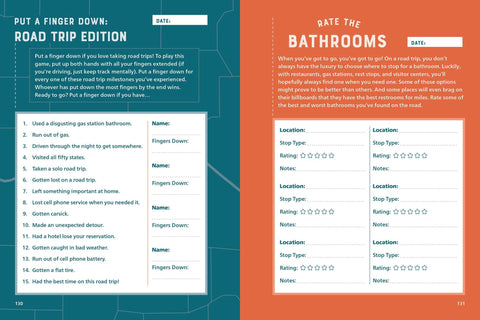 Book (Paperback) - The Road Trip Journal & Activity Book