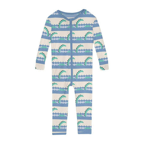 Convertible Sleeper (Zipper) - Natural Sea Monster