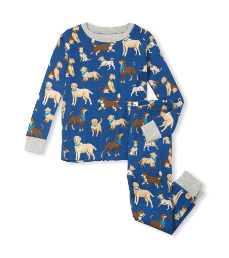 2 Piece Pajamas (Long Sleeve) - Classic Dogs