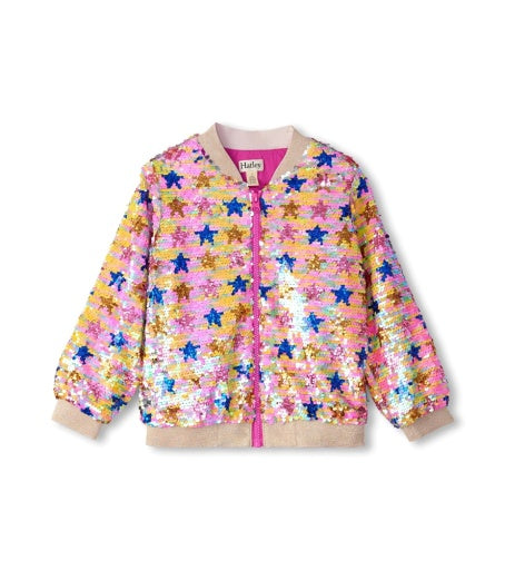 Bomber Jacket - Sequined Star Party