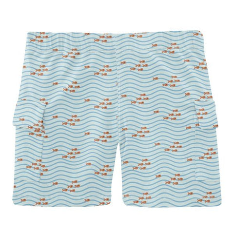 Cargo Shorts - Fresh Air Little Fishy