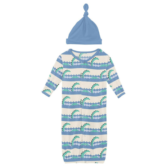 Converter Gown with Hat - Natural Sea Monster