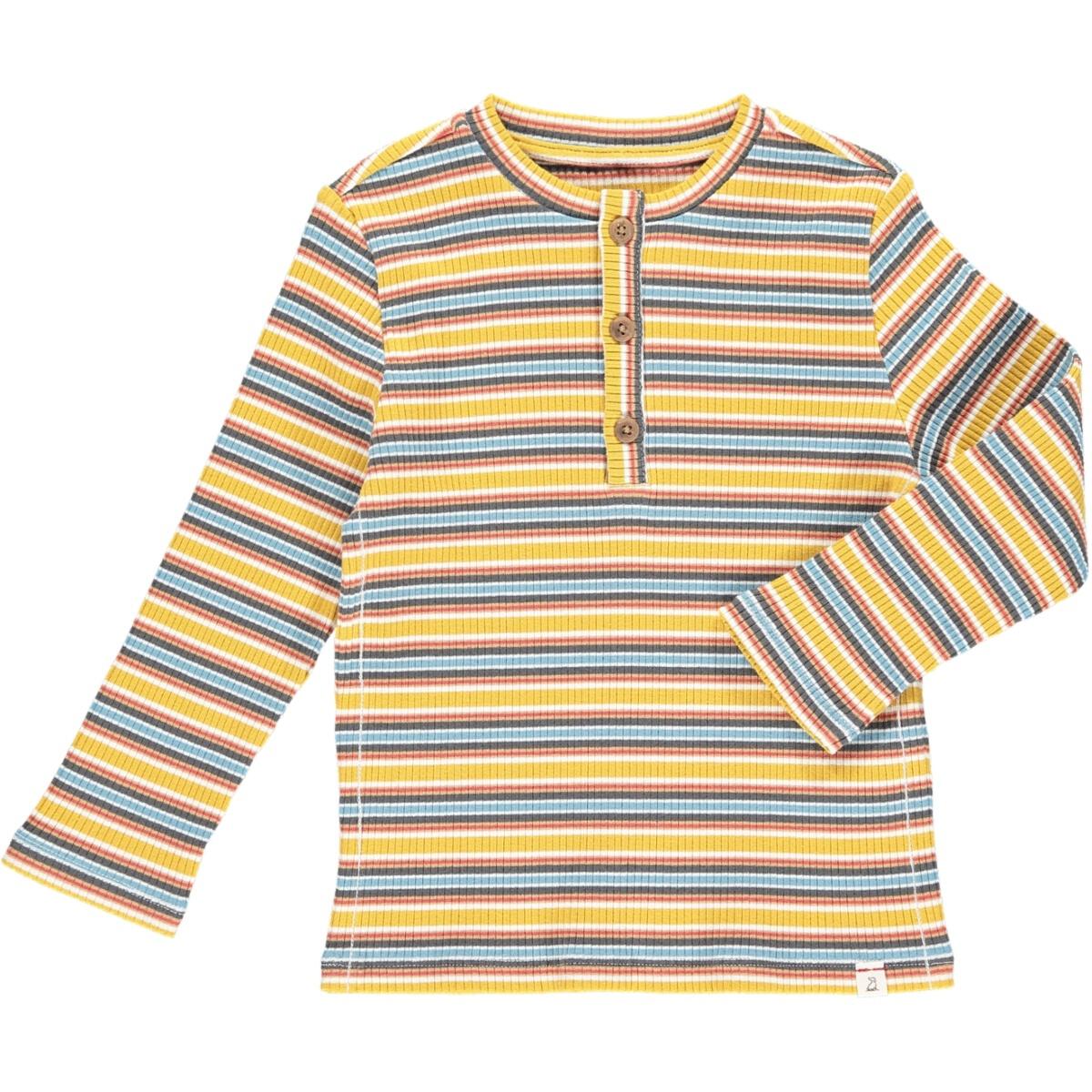 Erwin Henley - Mustard/Blue Stripes