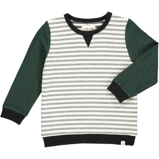Obion Sweatshirt - Cream Stripes