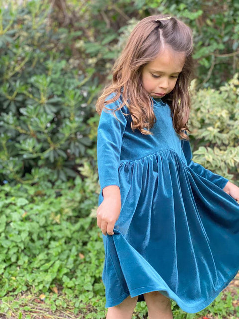 Charlotte Dress - Teal