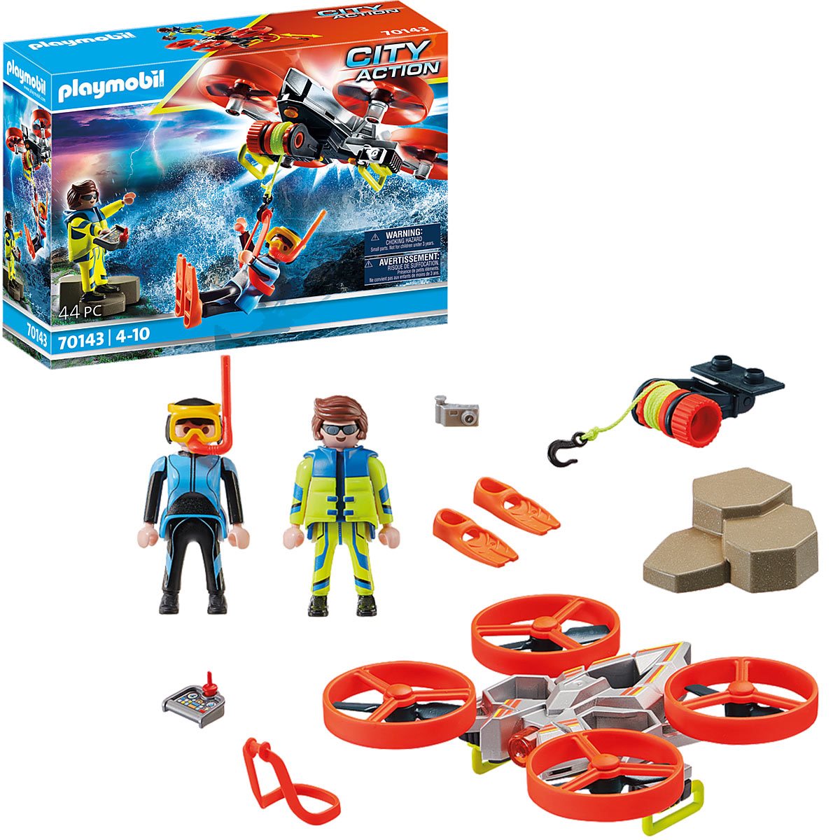 Playmobil - City Action: Diver Rescue With Drone
