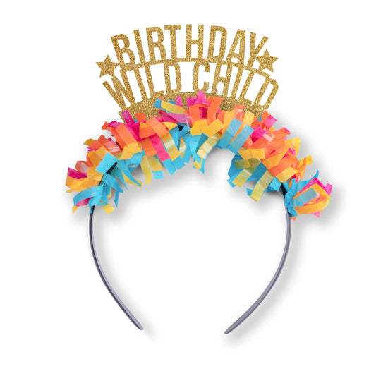 Headband Crown - Birthday Wild Child