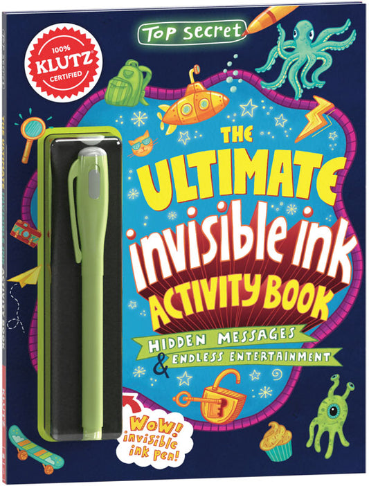 Activity Book - Klutzpress Invisible Ink