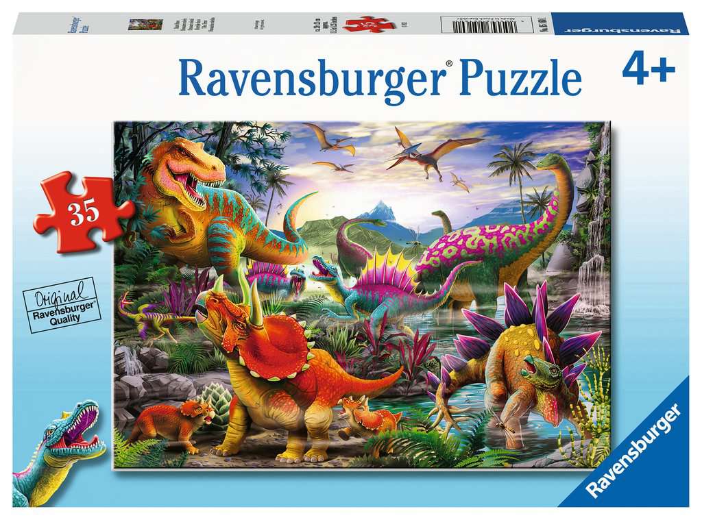 Puzzle - T-Rex Terror (35pc)