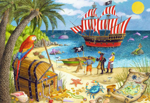 Puzzle Set - Pirates & Mermaids (2 x 24pc)