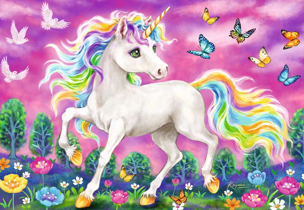 Puzzle Set - Unicorns & Pegasus (2 x 24pc)