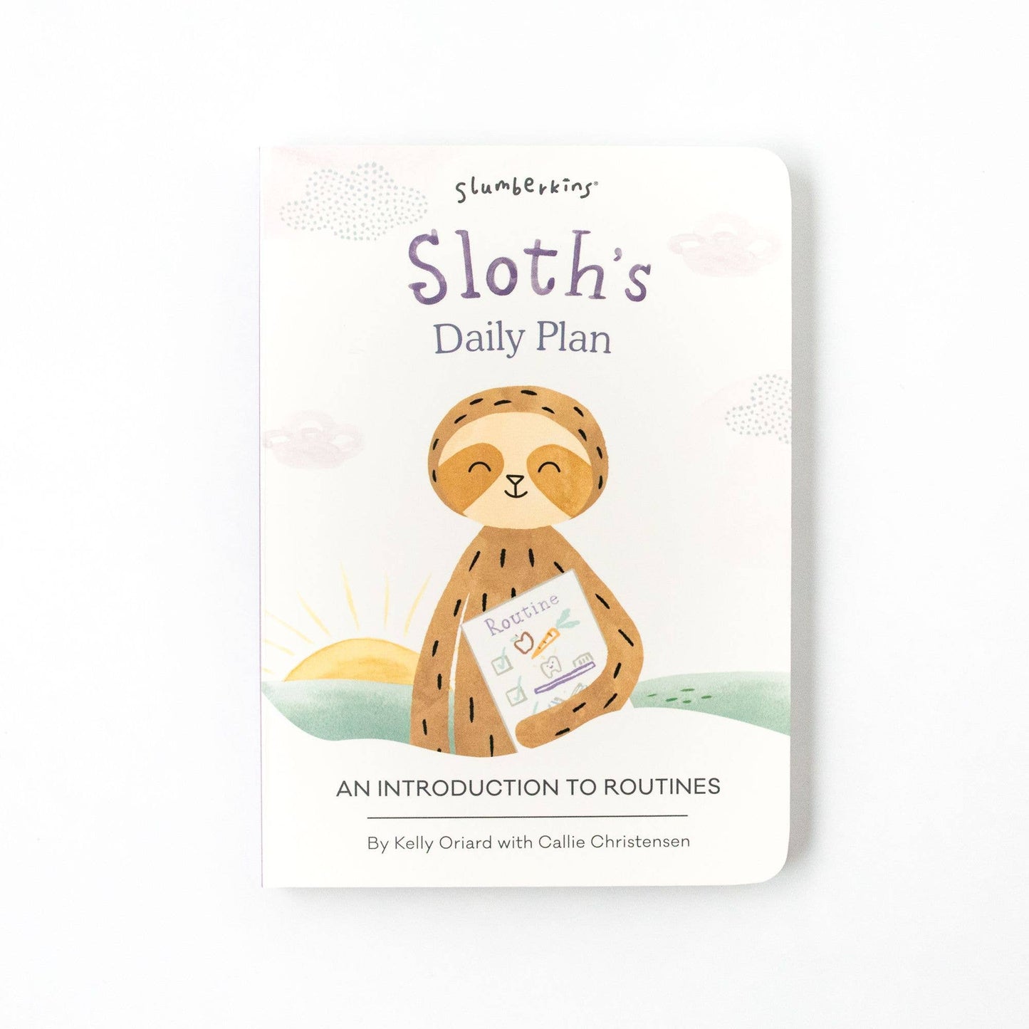 Book (Board) - Sloth's Daily Plan - An Introduction To Routines