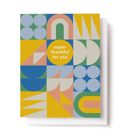 Card - Super Thankful Scandi