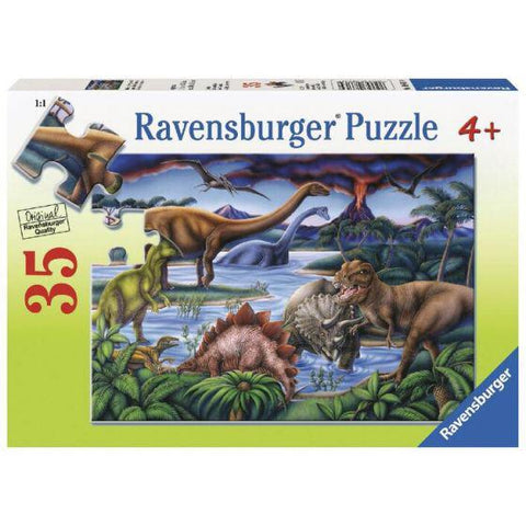 Puzzle - Dinosaur Playground (35pc)